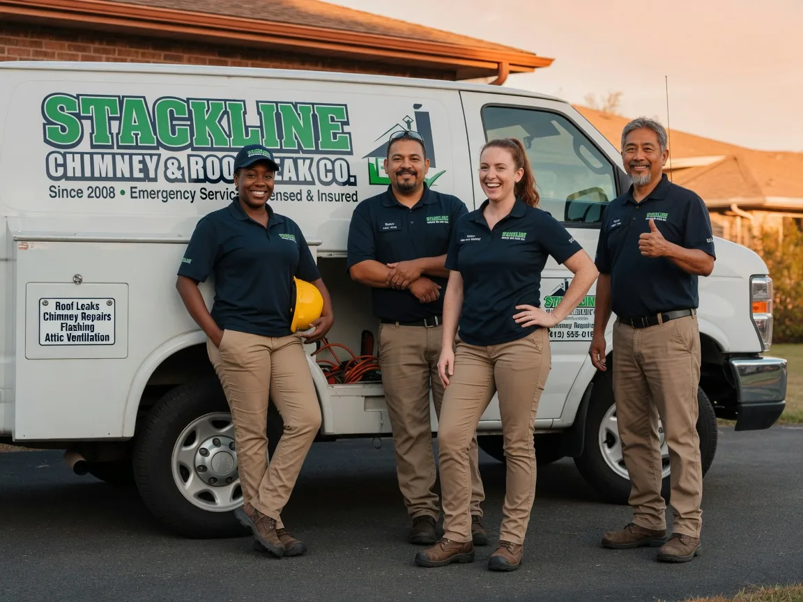Chimney flashing repair company in Petaluma, CA